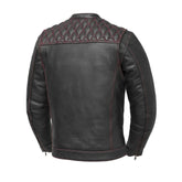 SoHo Shadow Men's Leather Motorcycle Jacket